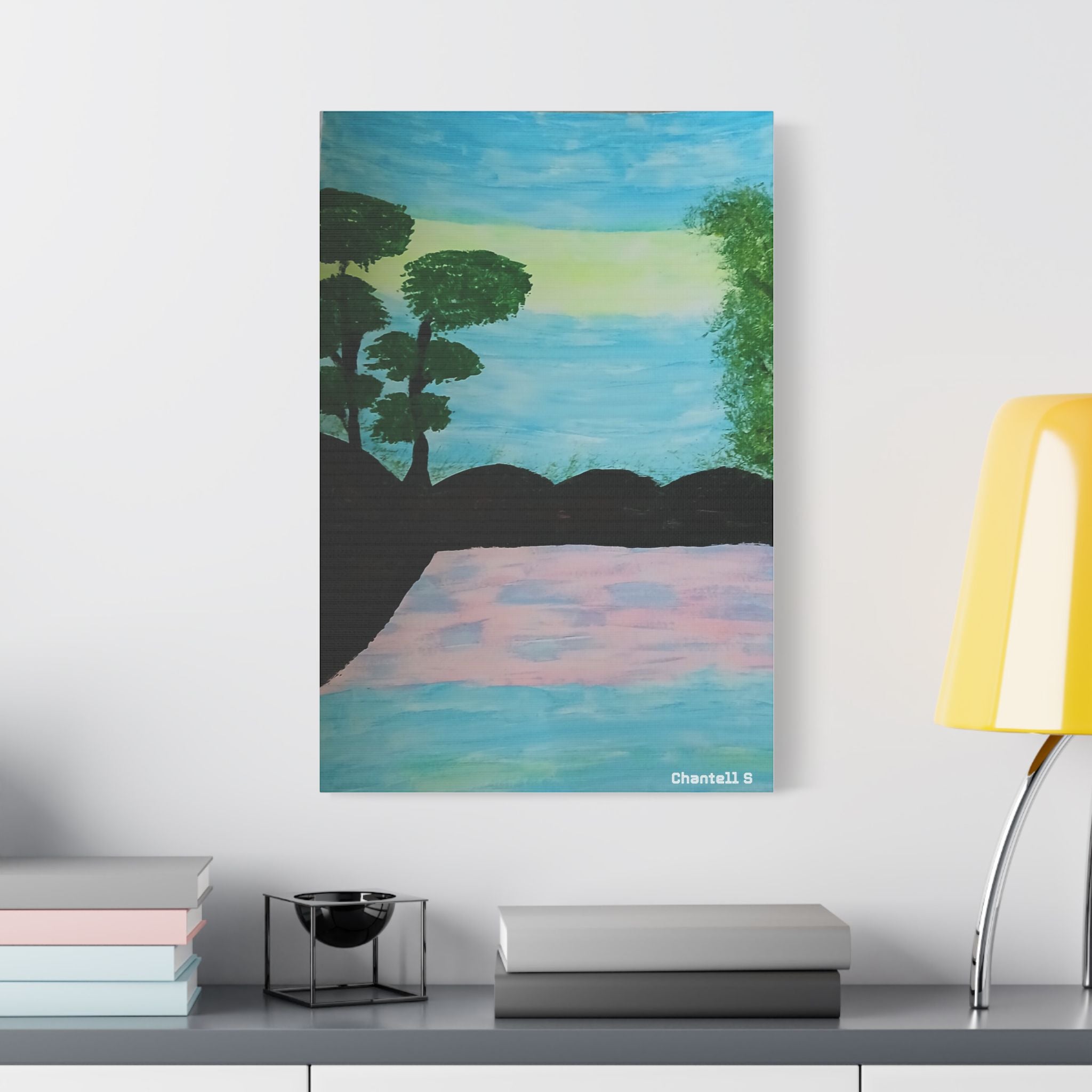 Satin Canvas, Stretched