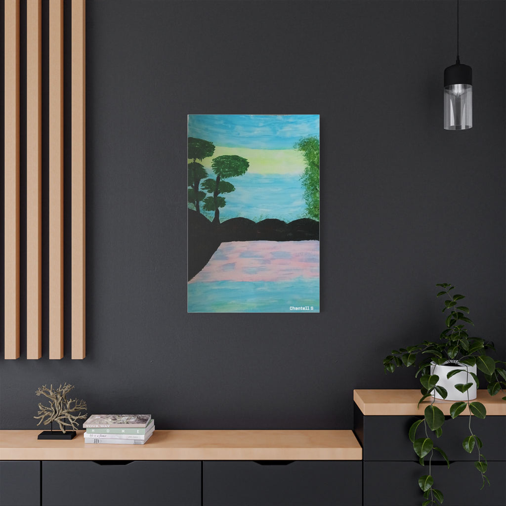 Satin Canvas, Stretched