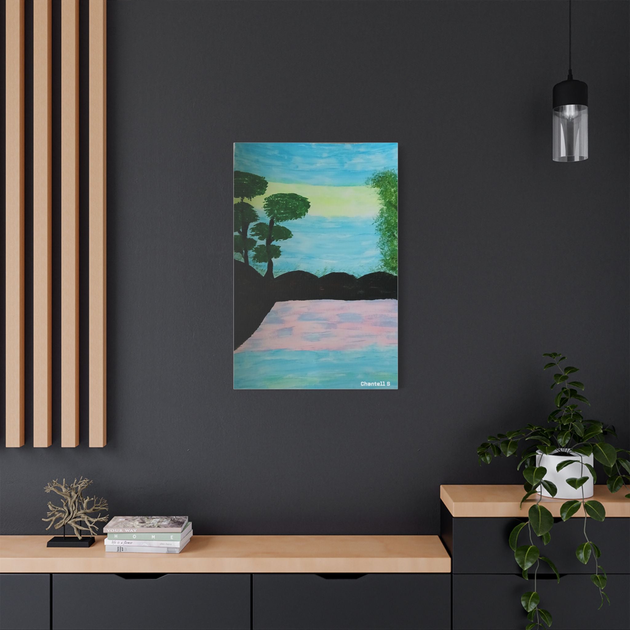 Satin Canvas, Stretched