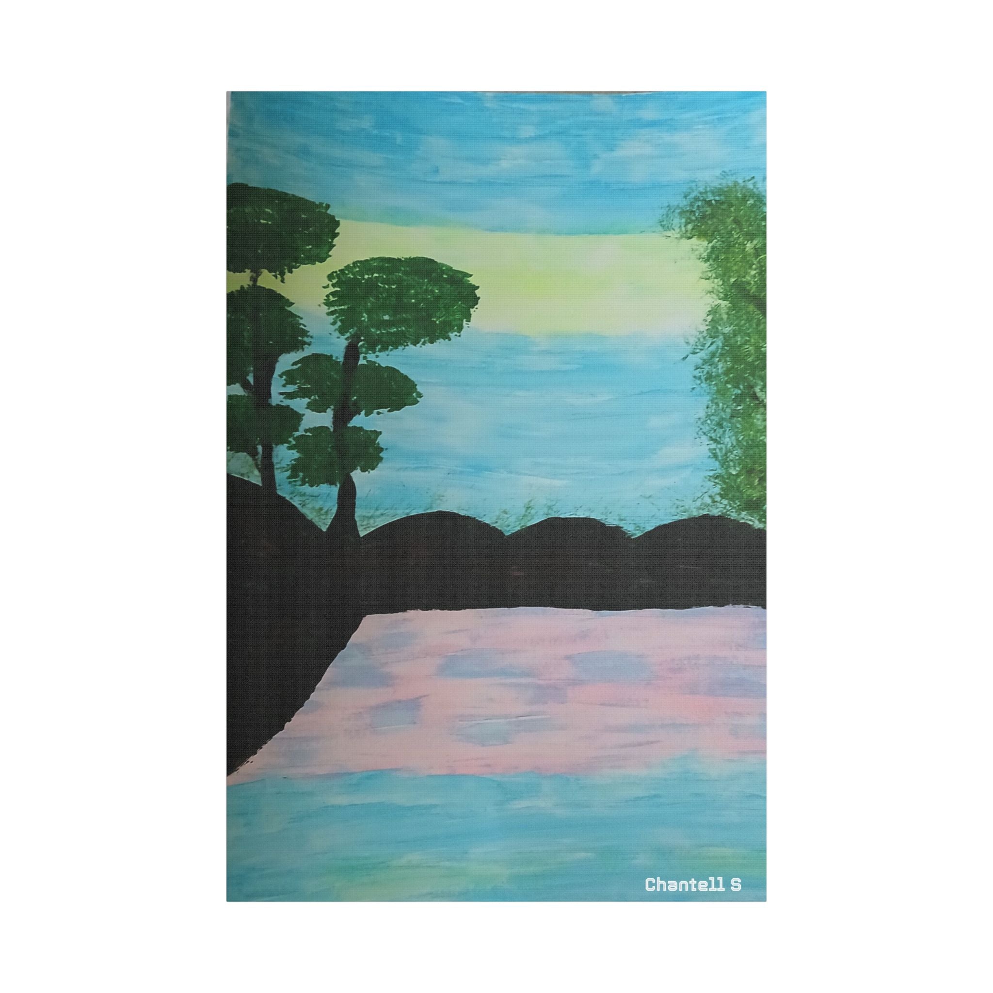 Satin Canvas, Stretched