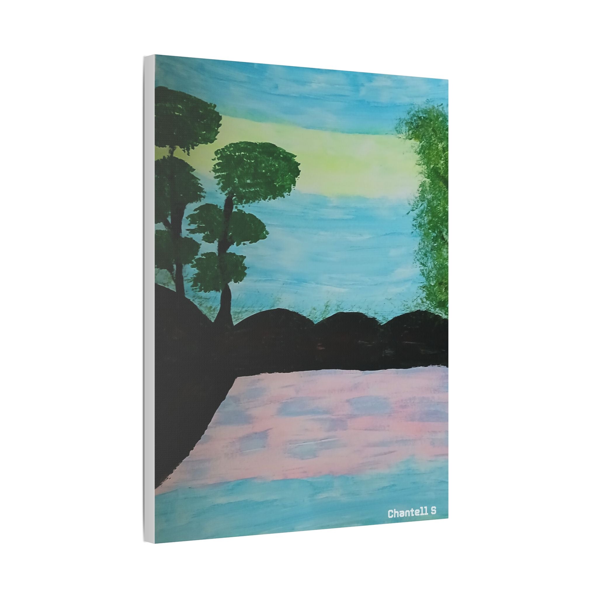 Satin Canvas, Stretched