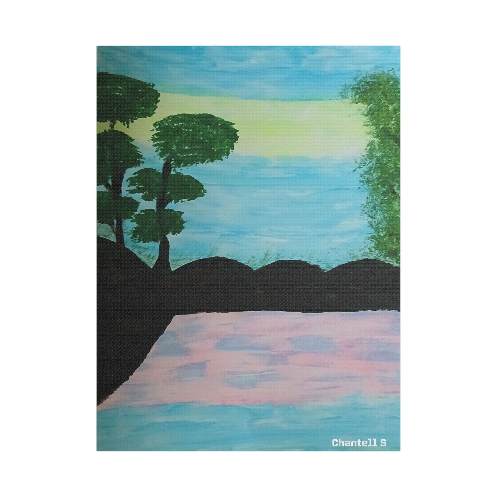 Satin Canvas, Stretched