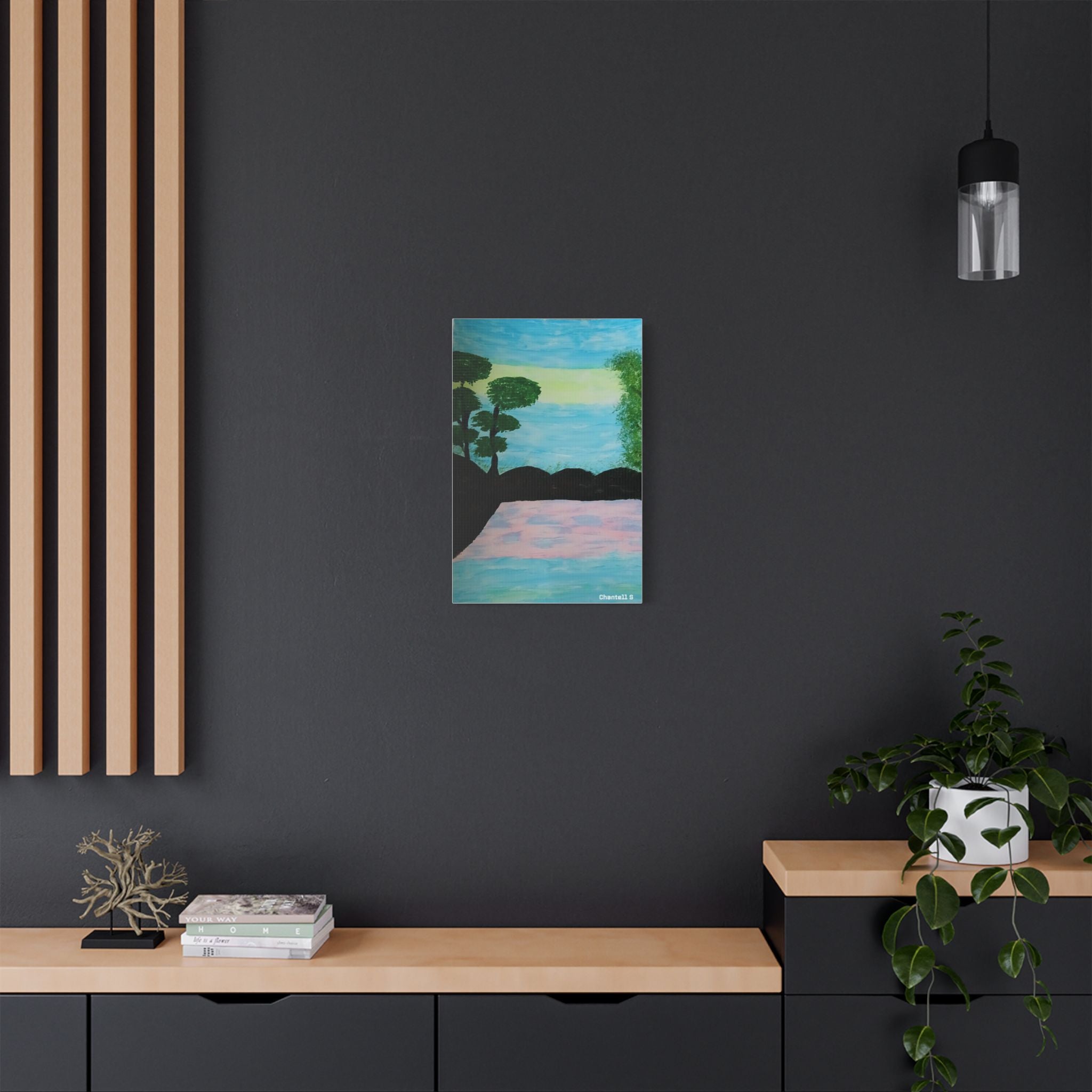 Satin Canvas, Stretched