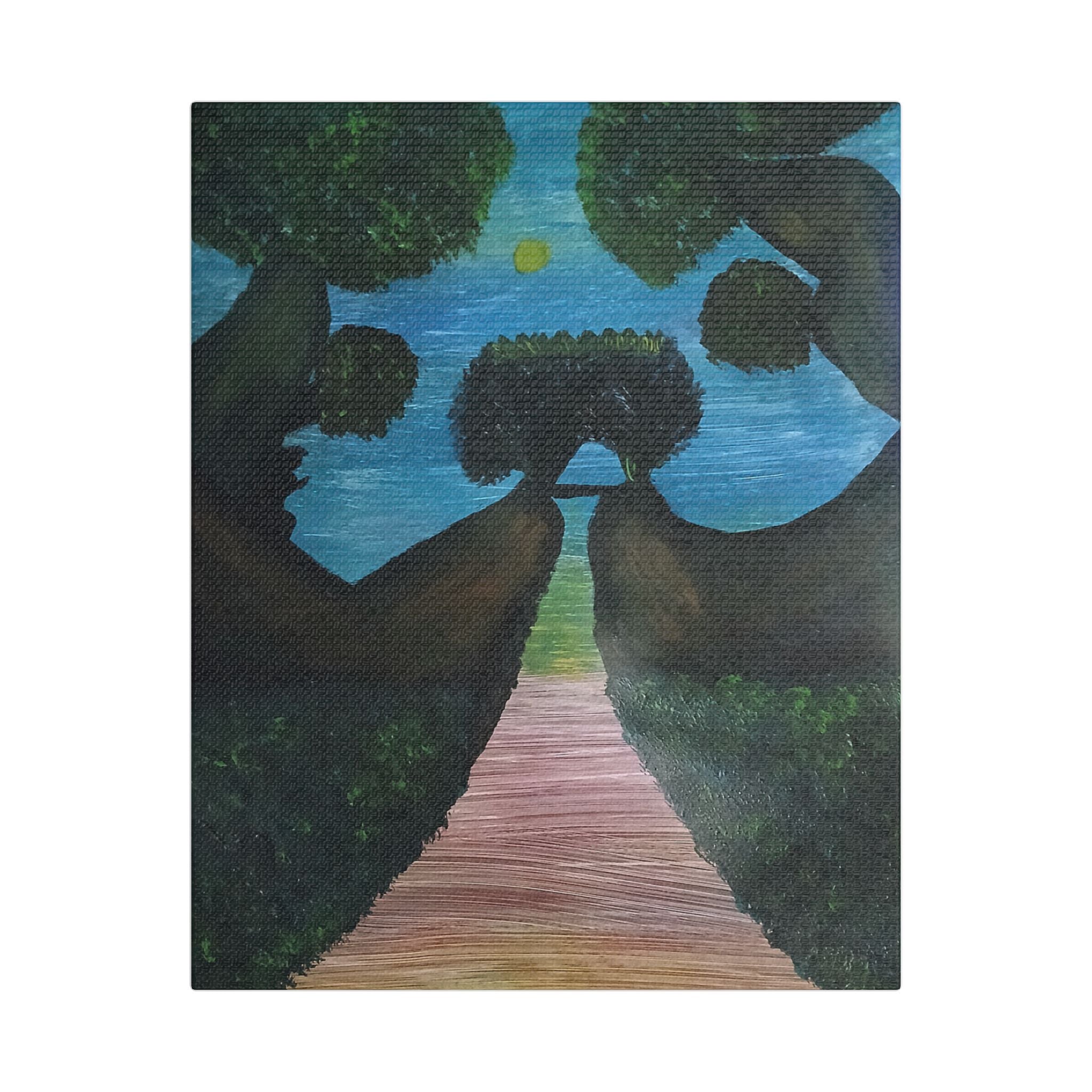 Satin Canvas, Stretched