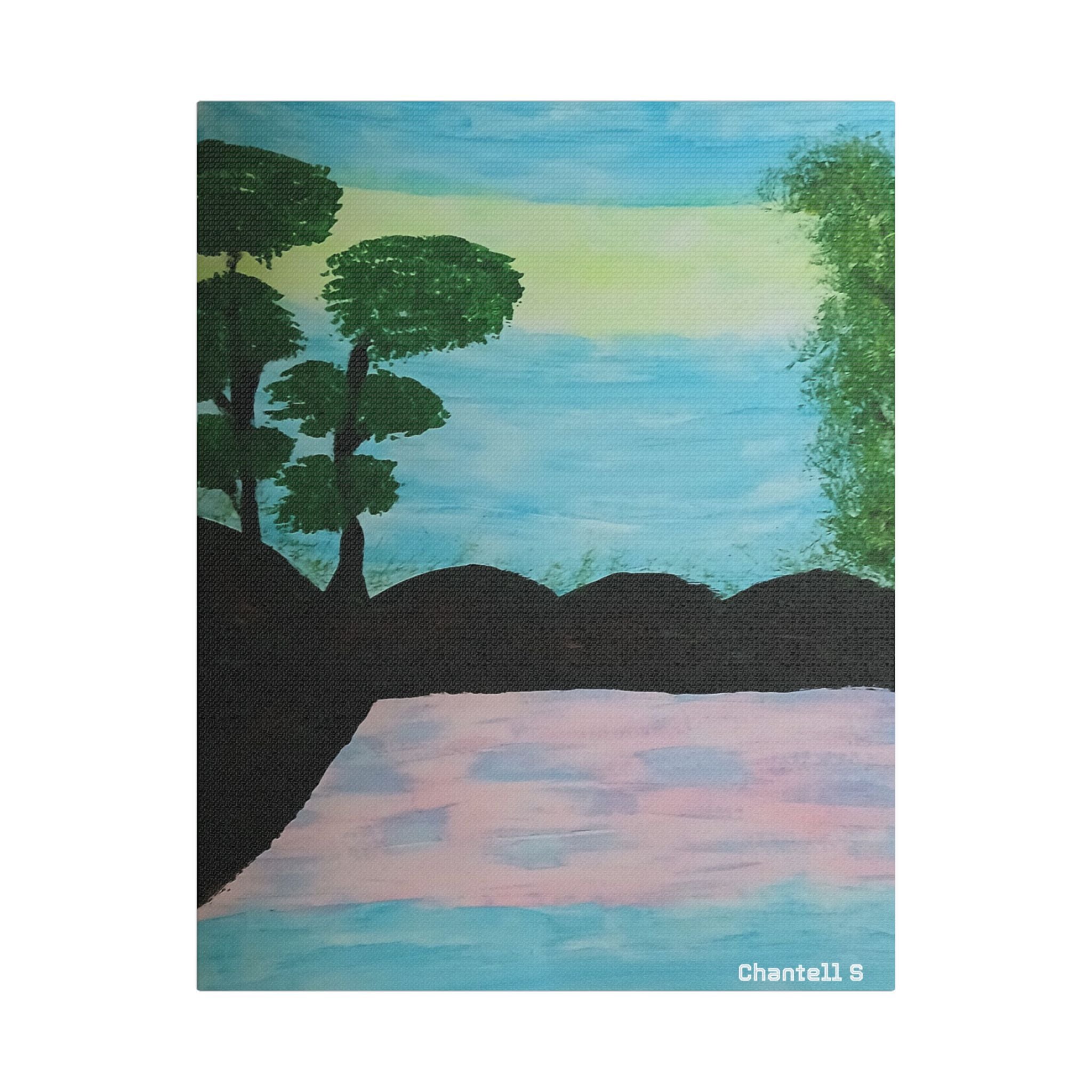 Satin Canvas, Stretched