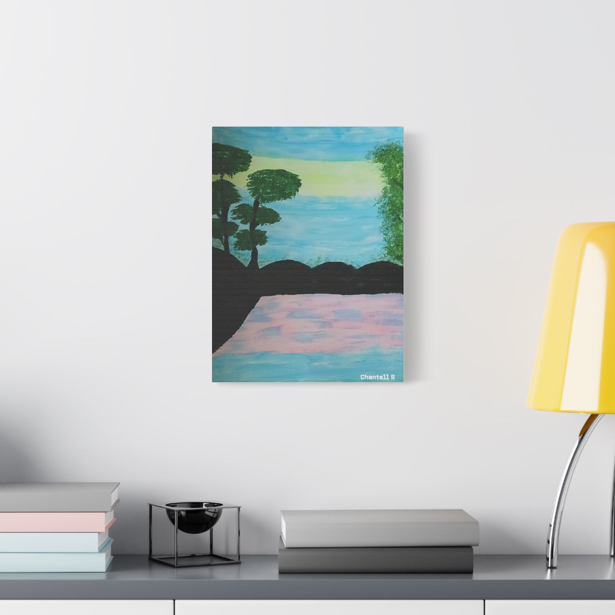 Satin Canvas, Stretched