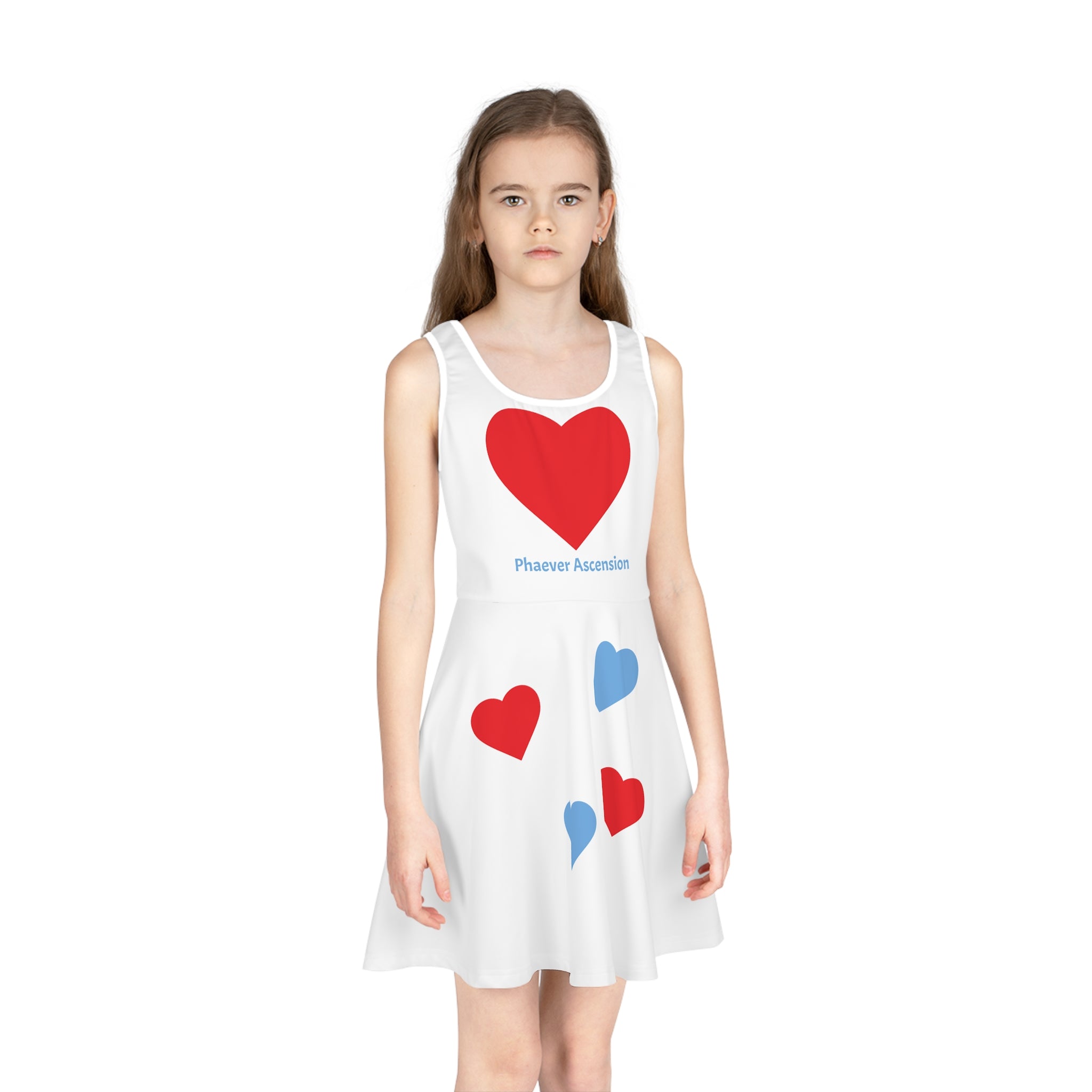Girls' Sleeveless Sundress (AOP)