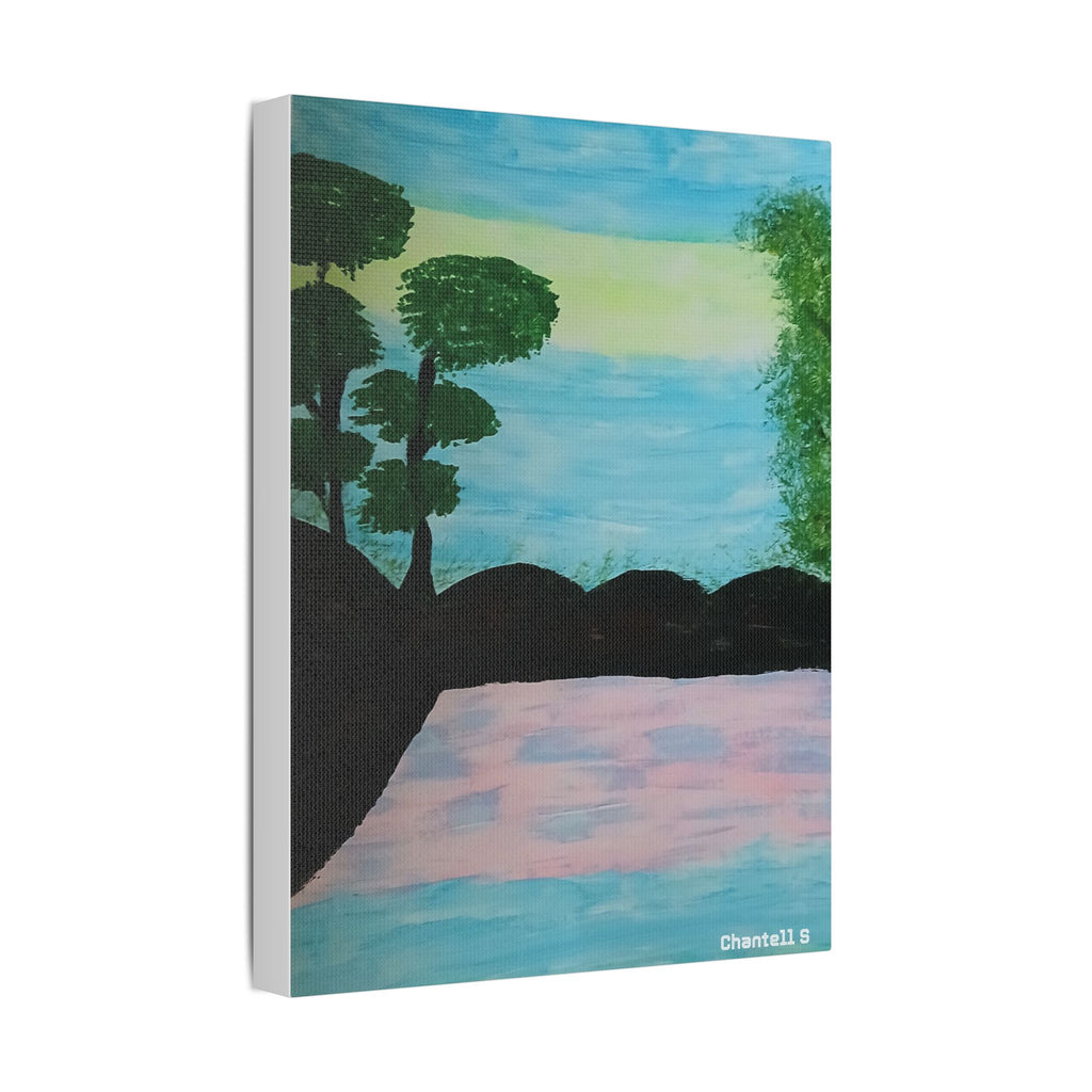 Satin Canvas, Stretched