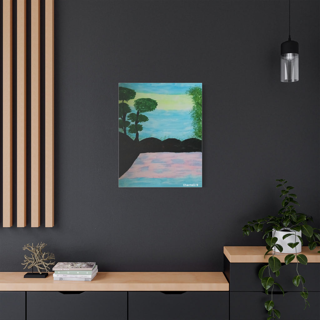 Satin Canvas, Stretched