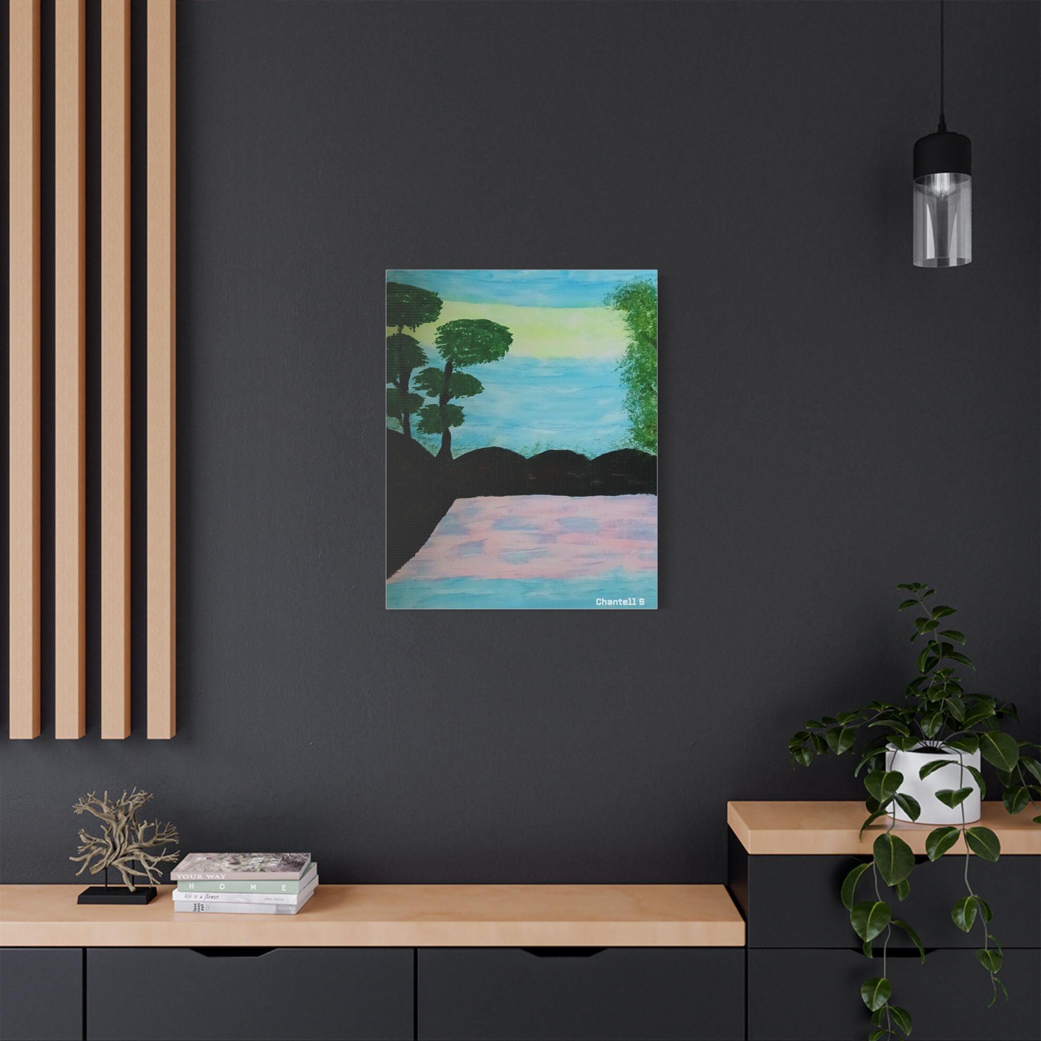 Satin Canvas, Stretched