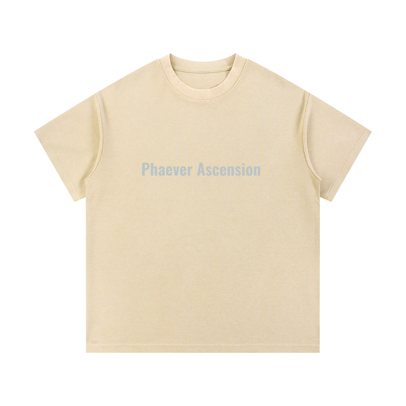 Mineral Wash Waffle Knit T-Shirt