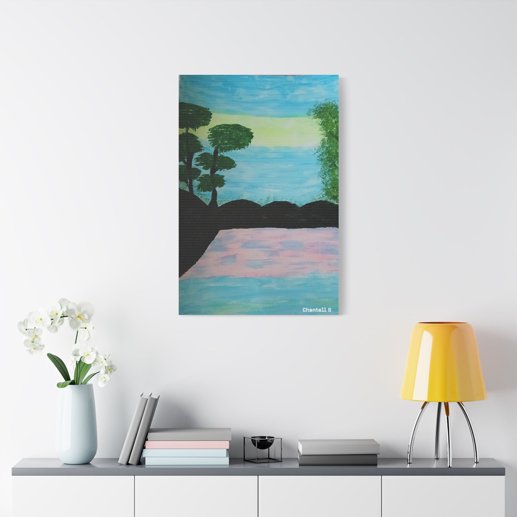 Satin Canvas, Stretched