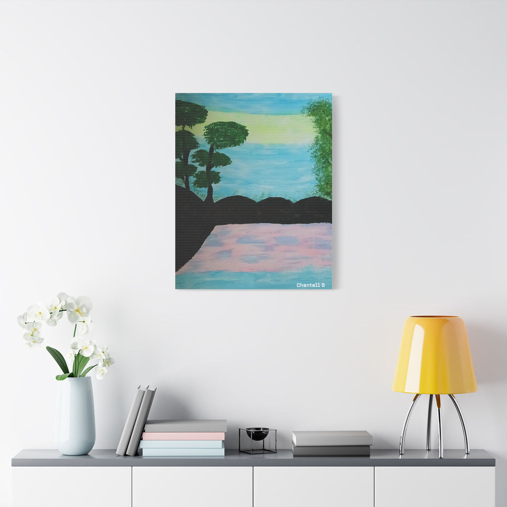 Satin Canvas, Stretched