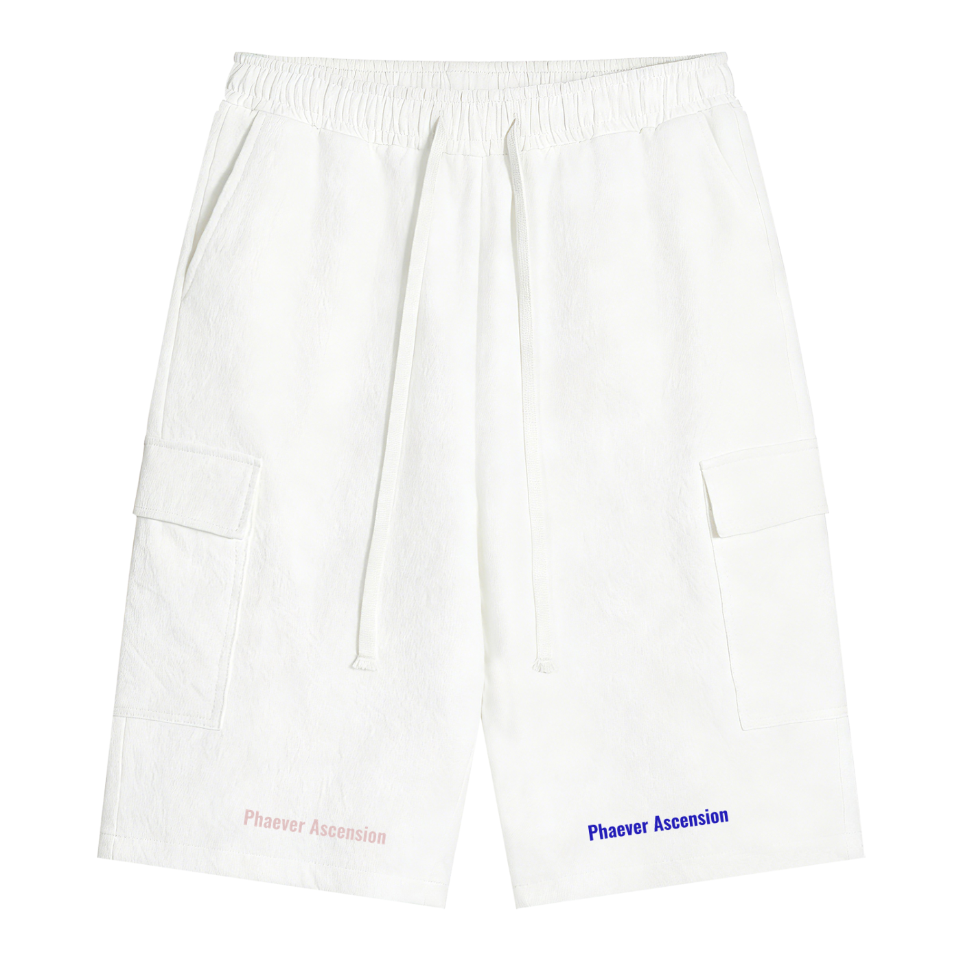 Unisex Drawstring Cargo Shorts