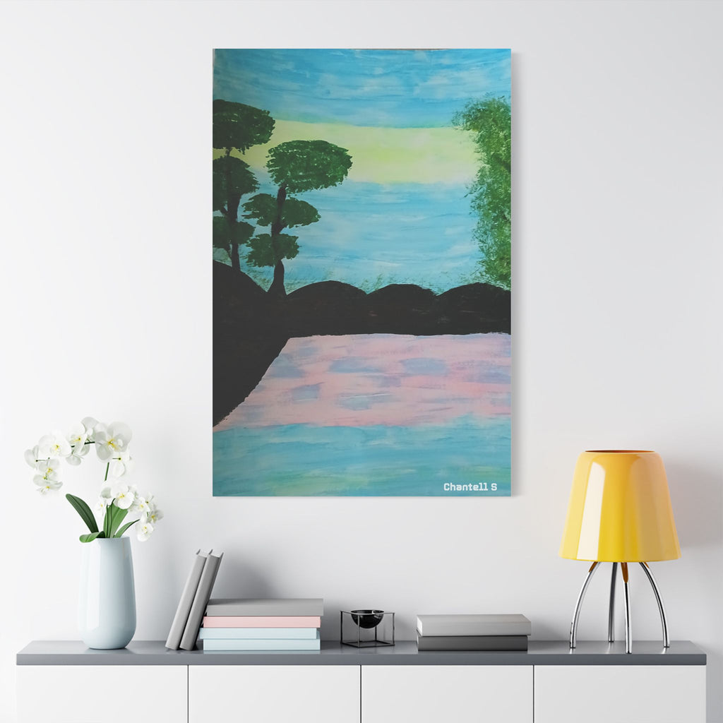 Satin Canvas, Stretched