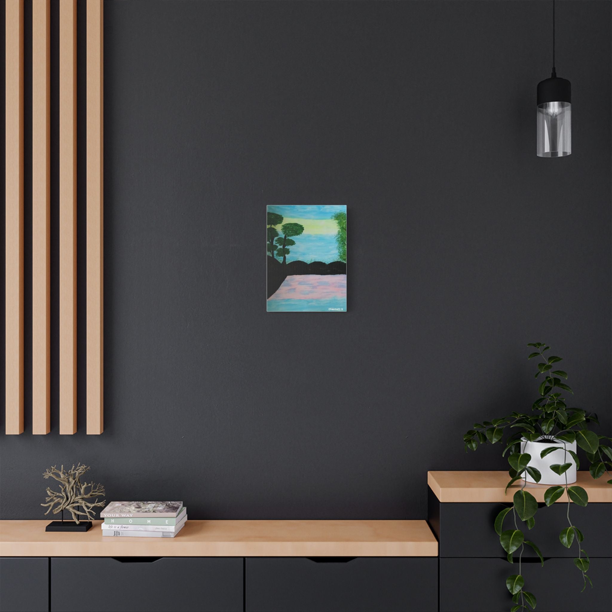 Satin Canvas, Stretched