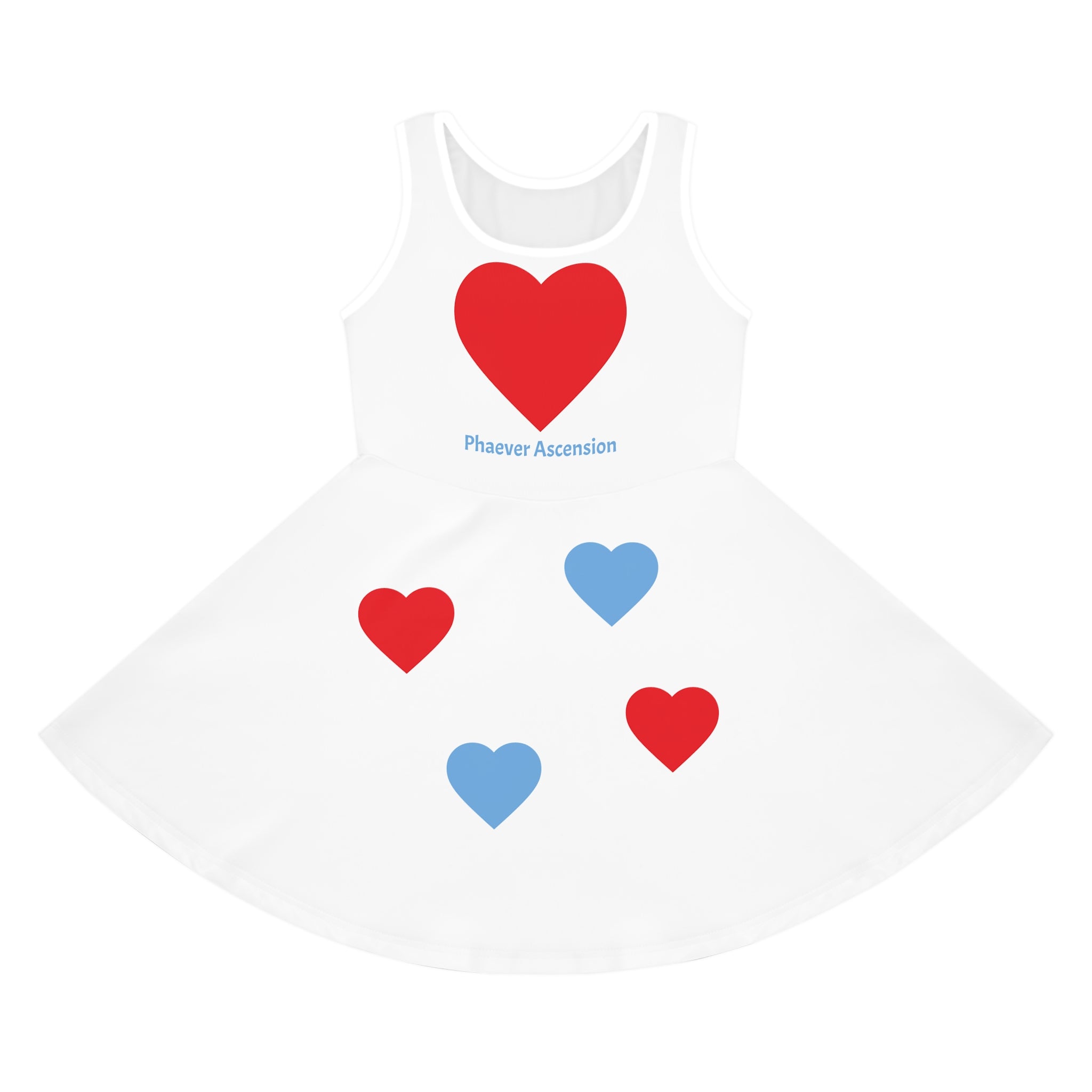Girls' Sleeveless Sundress (AOP)