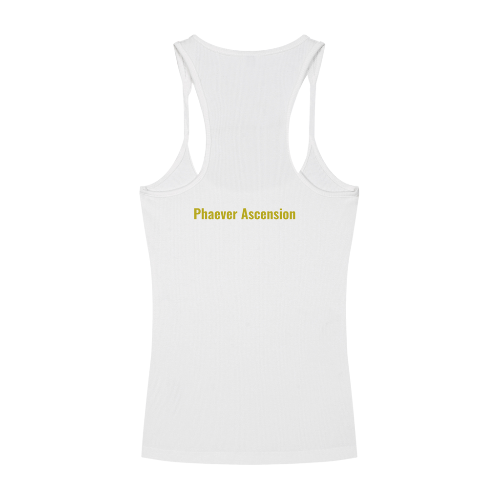 Slim Fit Ribbed Racerback Tank Top