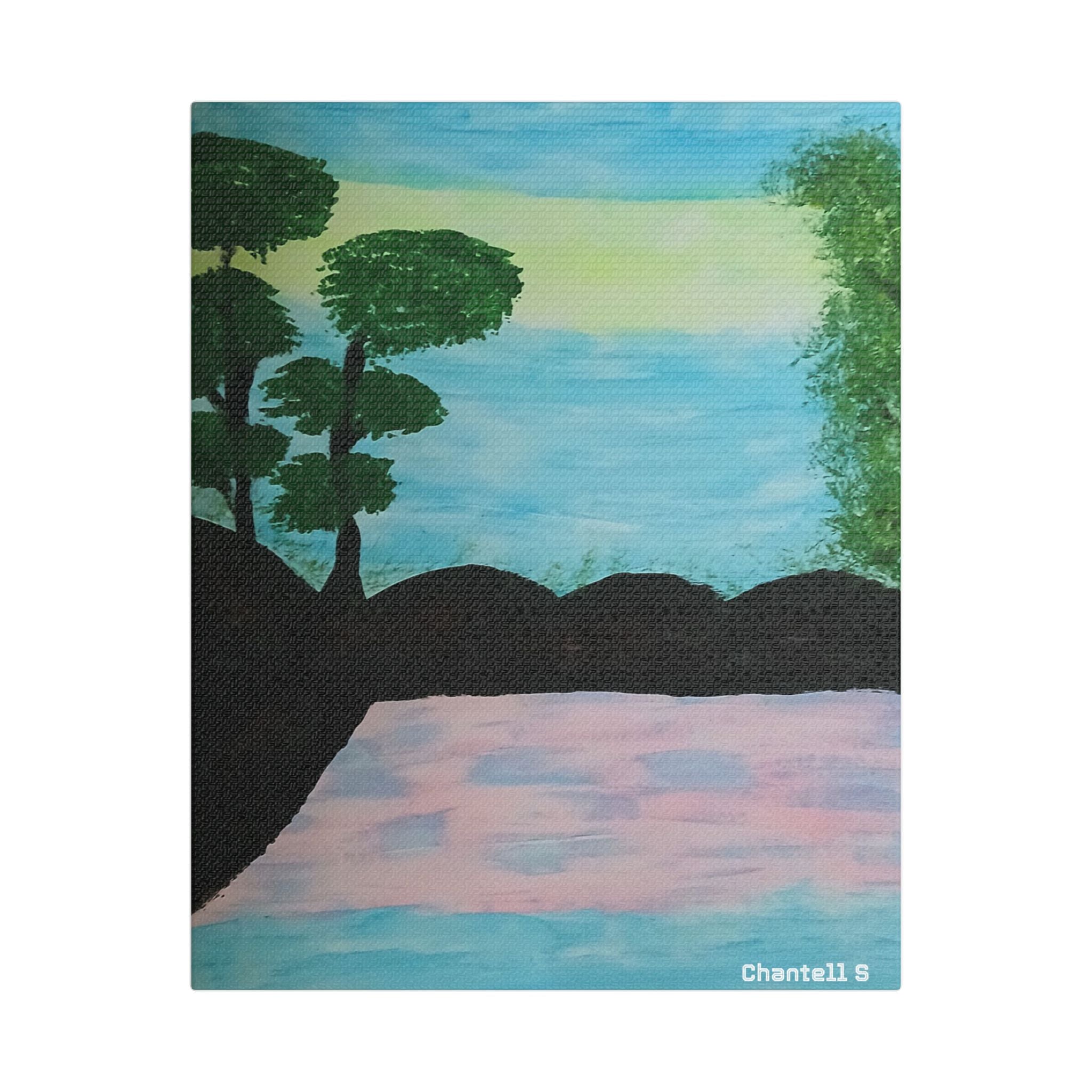 Satin Canvas, Stretched