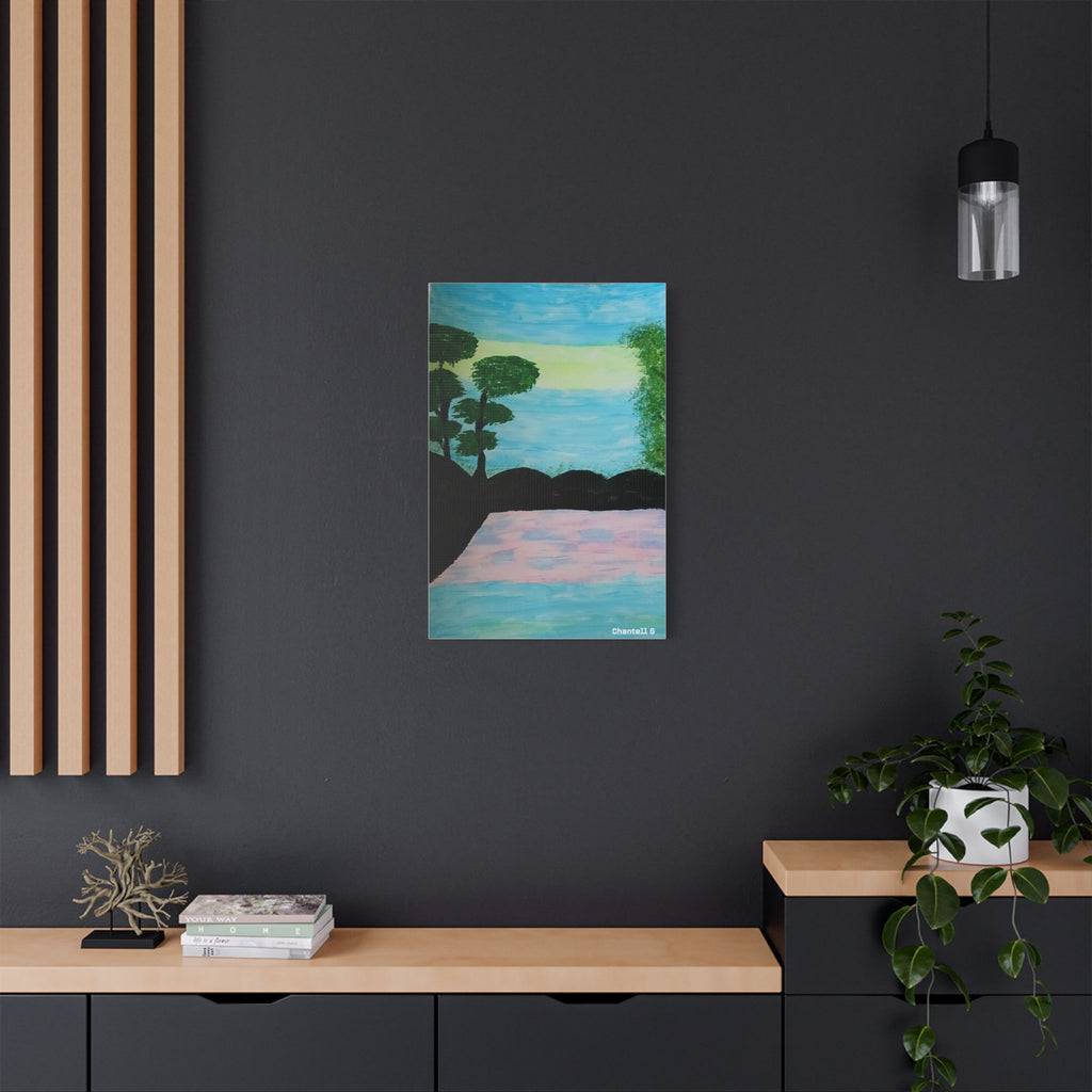 Satin Canvas, Stretched