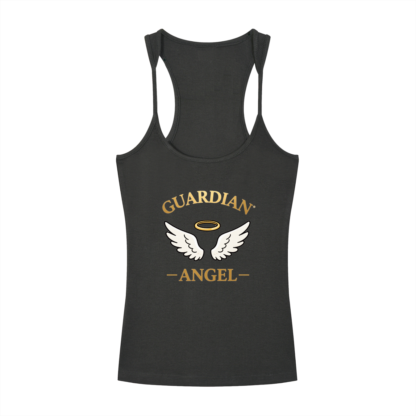 Slim Fit Ribbed Racerback Tank Top