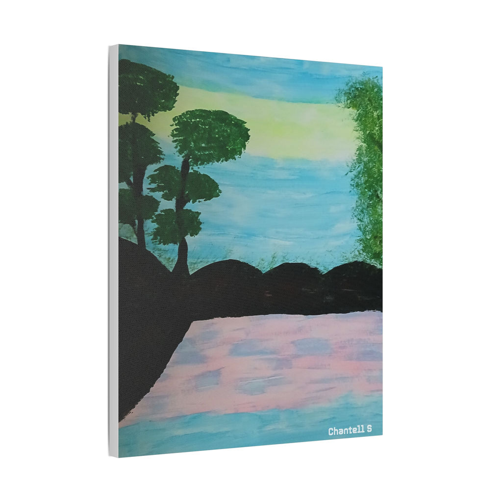 Satin Canvas, Stretched