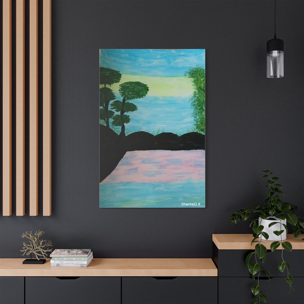 Satin Canvas, Stretched