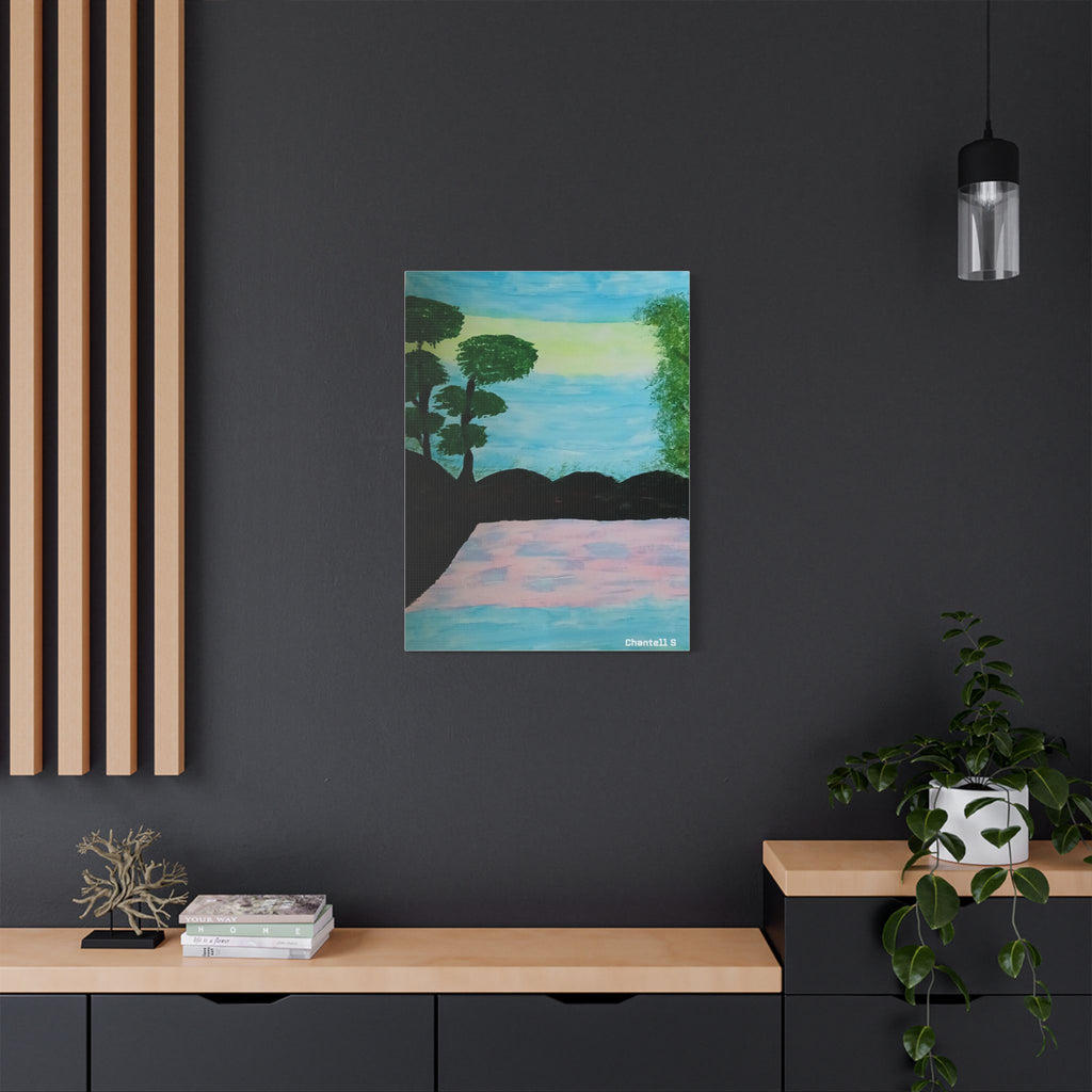 Satin Canvas, Stretched