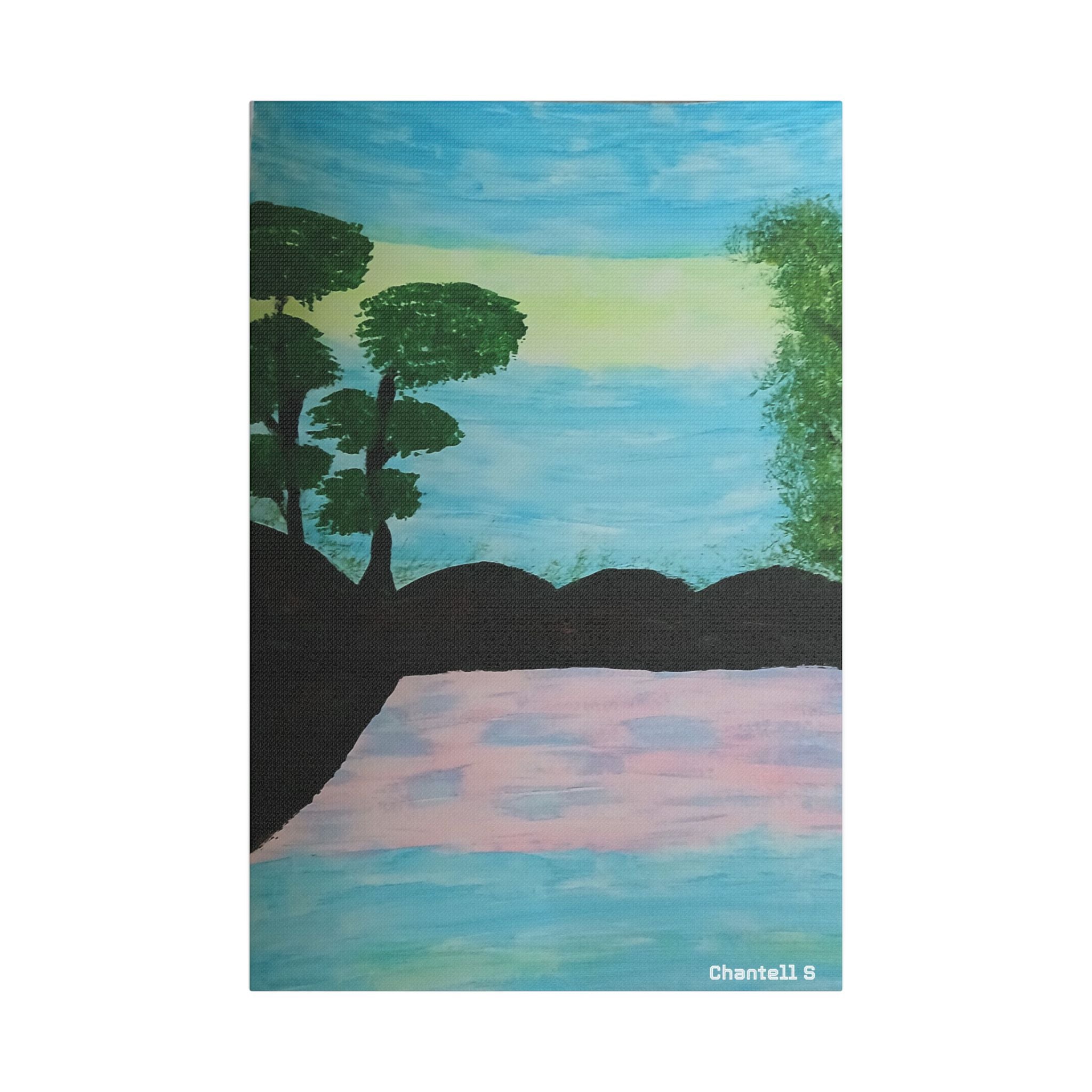 Satin Canvas, Stretched
