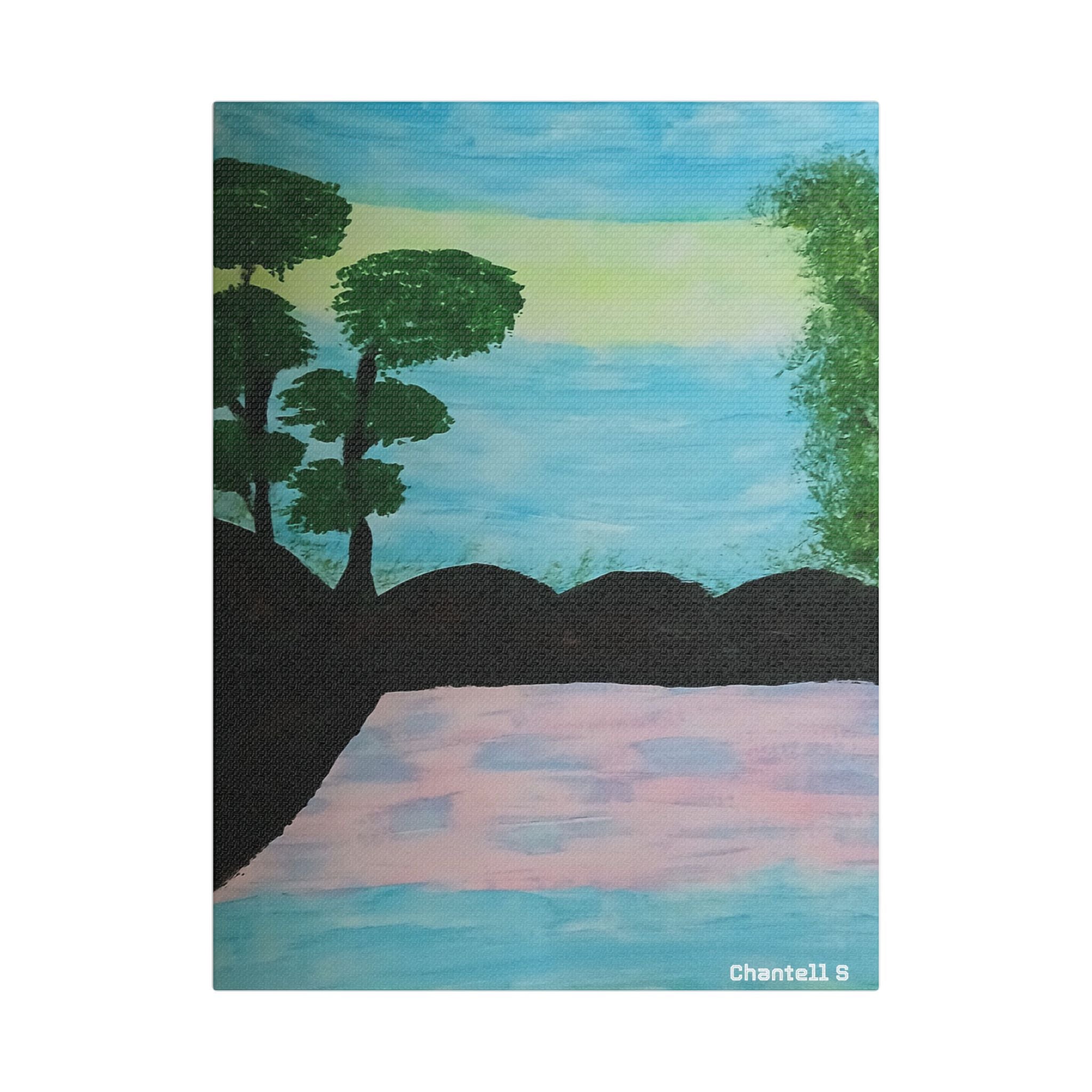 Satin Canvas, Stretched
