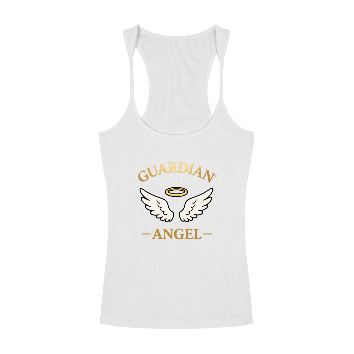 Slim Fit Ribbed Racerback Tank Top