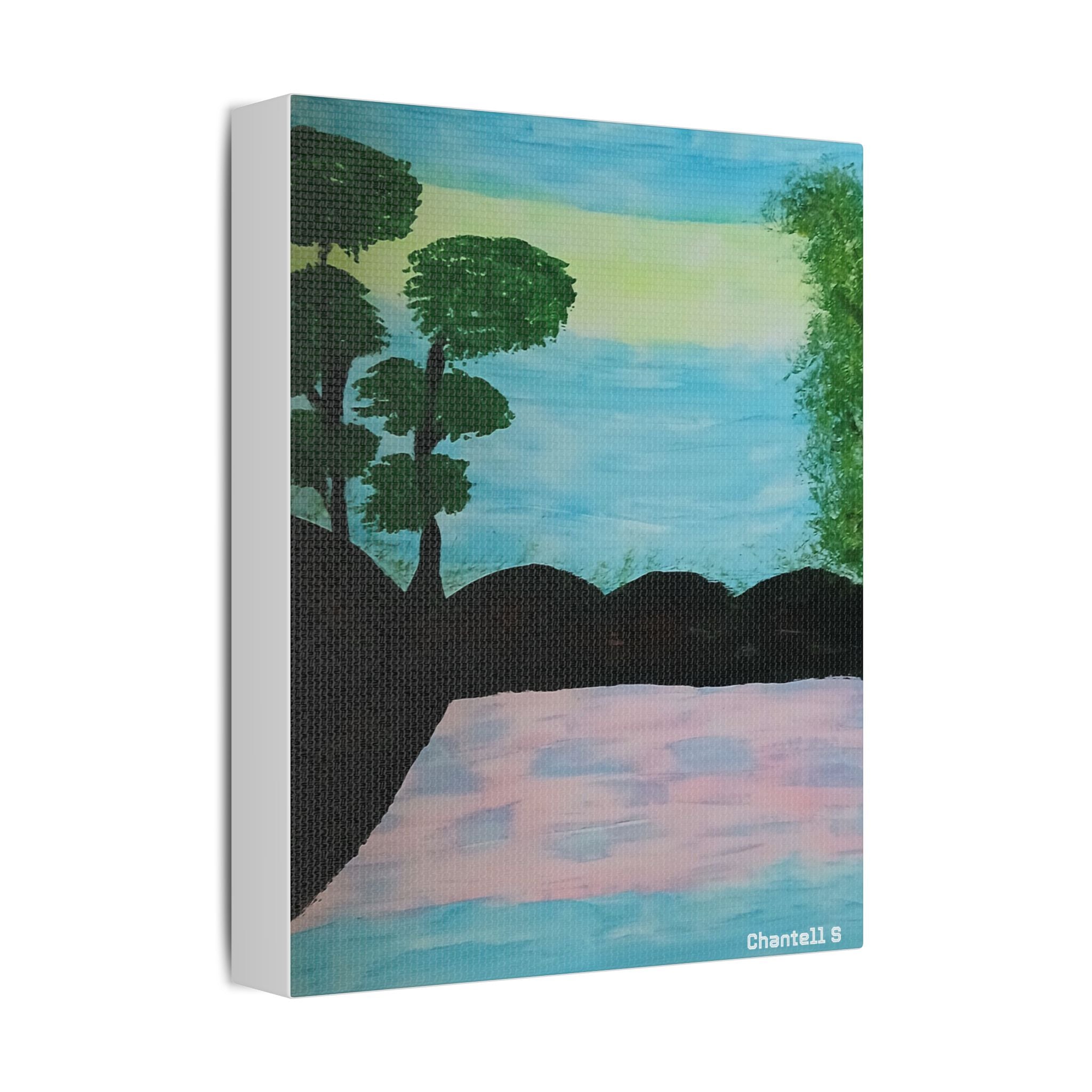 Satin Canvas, Stretched