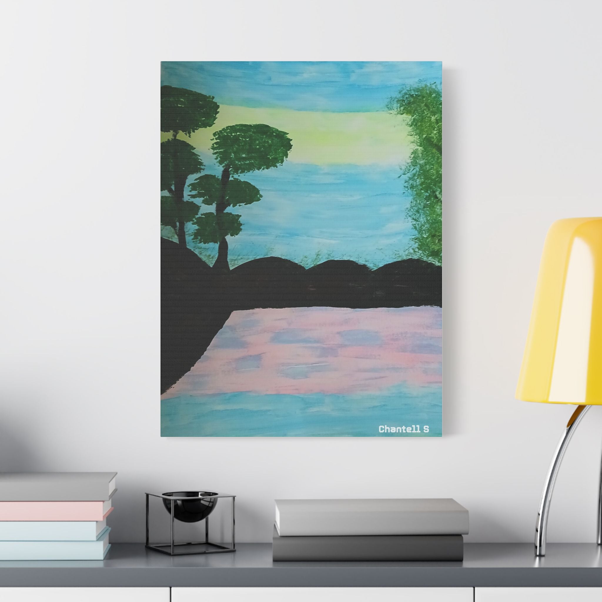 Satin Canvas, Stretched