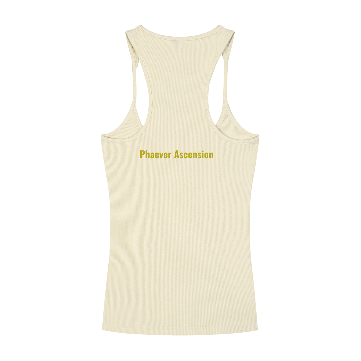 Slim Fit Ribbed Racerback Tank Top
