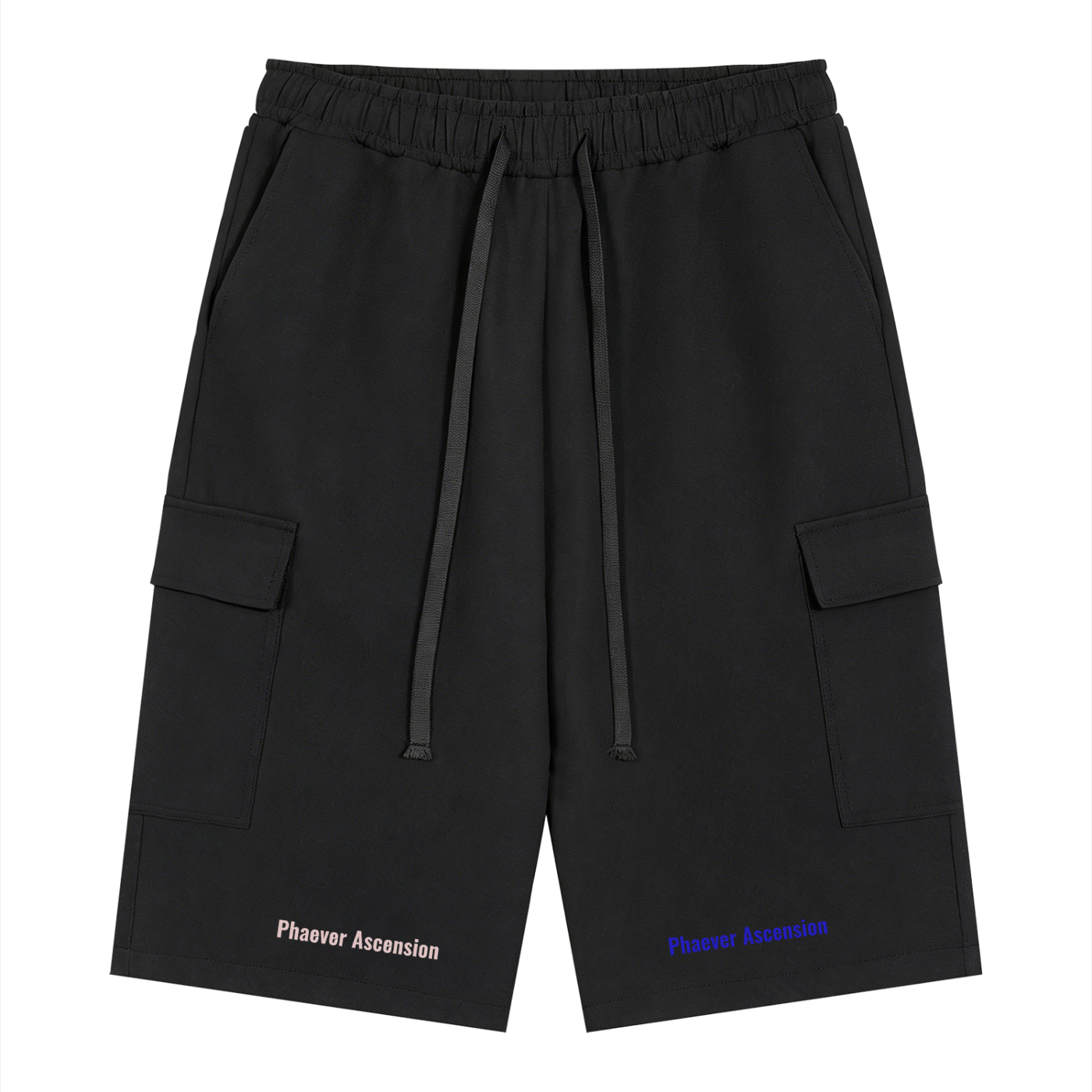 Unisex Drawstring Cargo Shorts