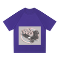 Raglan Sleeve Mesh T-Shirt